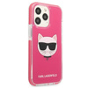 KARL LAGERFELD KLHCP13LTPECPI IPHONE 13 PRO / 13 6.1 "HARDCASE FUKSJA / FUSCHIA CHOUPETTE HEAD