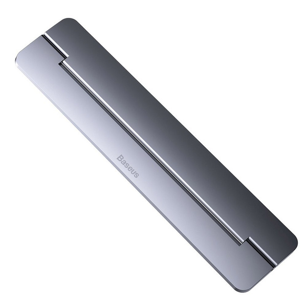 BASEUS SELF-ADHESIVE ALUMINUM LAPTOP STAND SLIM AND THIN DARK GRAY (SUZC-0G)