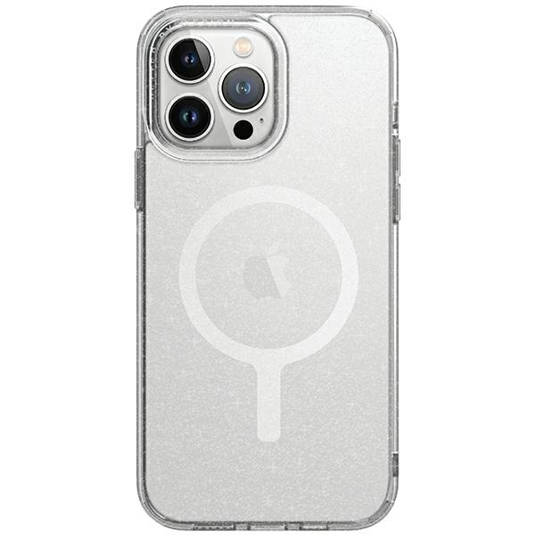 Etui UNIQ LifePro Xtreme Magclick Charging do iPhone 15 Pro Max - przezroczysto-srebrne