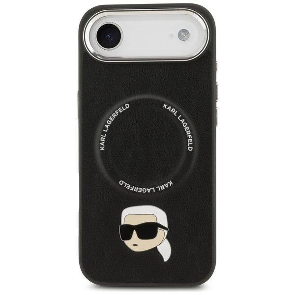 Etui Karl Lagerfeld Karl Pin MagSafe do iPhone Air czarny