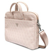 Guess Torba GUCB15P4TP 16" różowy/pink Saffiano 4G Triangle Logo