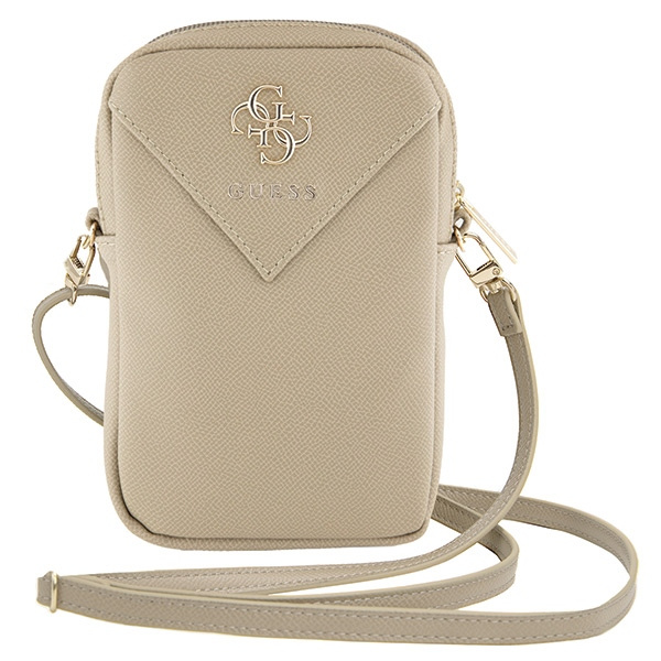 Guess Torebka GUWBZPGSTEGDciemnobeżowy/beige Zip Triangle 4G
