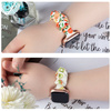 CLOTH WATCH 7 BAND 7/6/5/4/3/2 / SE (41/40 / 38MM) STRAP BRACELET BRACELET WITH ELASTIC PINEAPPLE