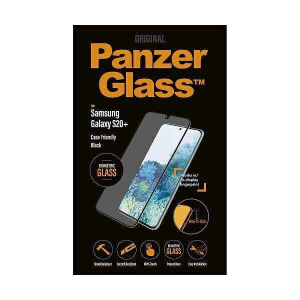 PanzerGlass Biometric Samsung S20+ G985 Case Friendly, Fingerprint, Hybryda 7223