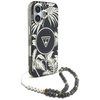 Etui Guess Palm Trees Triangle Pearl     Strap MagSafe do iPhone 16 czarny