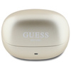 Guess słuchawki Bluetooth GUTWST88MCTGD  TWS + stacja dokująca złoty/gold Capsule Printed Logo