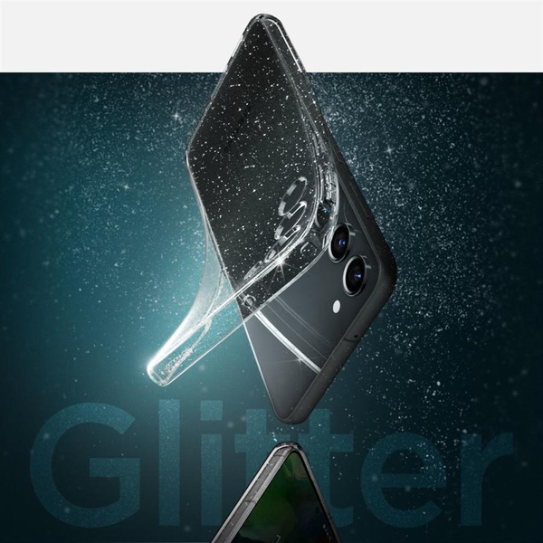 Spigen Liquid Crystal Case for Samsung Galaxy S23 - Clear Glitter
