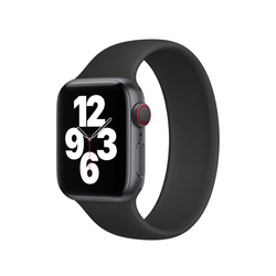 APPLE STRAP SOLO MYNC2ZM/A SILICONE APPLE WATCH STRAP 44MM / 45MM BLACK SIZE 1 WITHOUT PACKAGING
