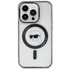 Etui Karl Lagerfeld IML Karl's Head MagSafe na iPhone 15 Pro - przezroczyste