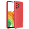 ELEGANT COVER MADE OF ARTIFICIAL LEATHER FOR SAMSUNG GALAXY A33 5G RED. DUX DUCIS YOLO