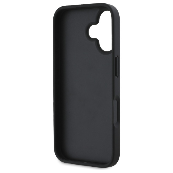 DKNY DKHCP16SPRTHSLK iPhone 16 6.1"      czarny/black hardcase Texture Pattern Tonal Stripe