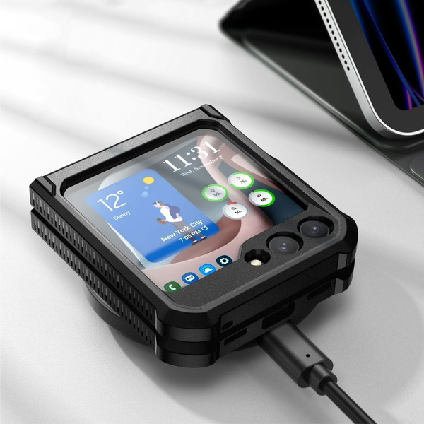 TECH-PROTECT KEVLAR PRO GALAXY Z FLIP 5 BLACK