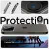 Osłona aparatu Spigen Optik.tR Camera Protector na iPhone 14 Pro / Pro Max / 15 Pro / Pro Max  / 16 Pro / Pro Max- czarna 2 szt.