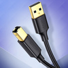 Ugreen USB Type B printer cable (male) - USB 2.0 (male) 480 Mbps 2 m black (US135 20847)