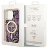 Guess GUHMP14LHLEOPWP iPhone 14 Pro 6.1"różowy/pink hardcase Leopard MagSafe