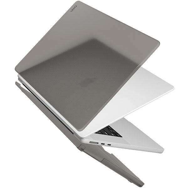 Etui Uniq Claro na MacBook Air 13 (2022) - szare