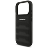 Etui AMG Leather Debossed Lines Logo do  iPhone 17 Pro czarny