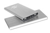US13B POWERBANK SLIM 2XUSB 20000MAH SILVER