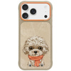 Etui Nimmy Big Eyed Pet 2.0 Dog do iPhone 17 beżowy