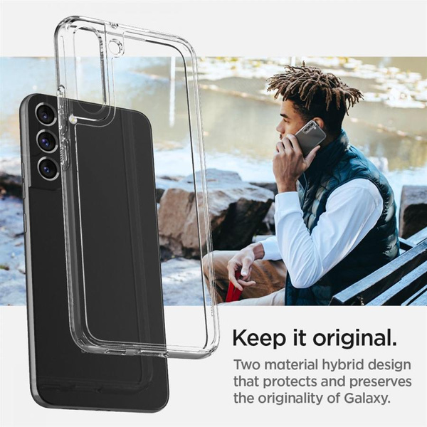Spigen Ultra Hybrid Case for Samsung Galaxy S22 - Clear