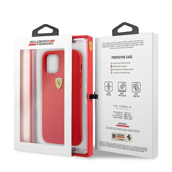 Ferrari FESSIHCP13SRE iPhone 13 mini 5.4" red/red hardcase Silicone