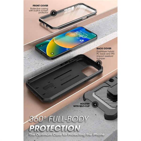 Supcase Unicorn Beetle Pro Case for iPhone 13 / iPhone 14 - Black