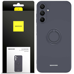 Spacecase Etui Silicone Ring Galaxy A15 4G / 5G black
