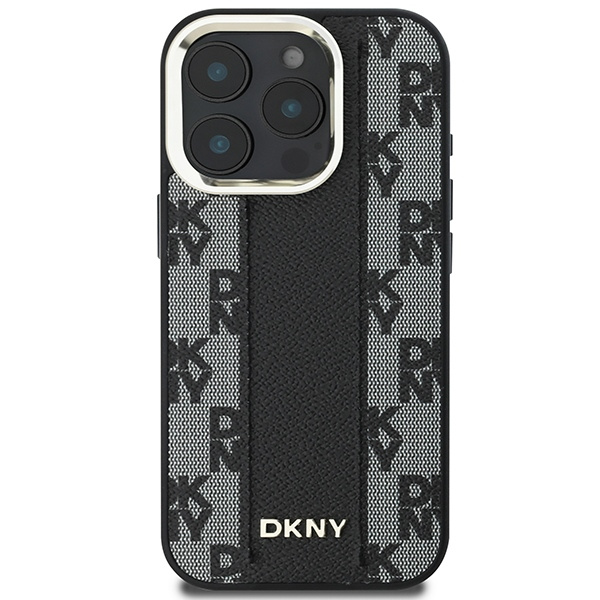 DKNY DKHMP16LPCPVSLK iPhone 16 Pro6.3" czarny/black hardcase Checkered Pattern Magsafe