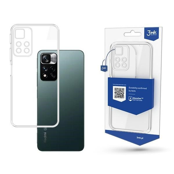 3mk Clear Case for Xiaomi Redmi Note 11 Pro 4G / 5G - Transparent