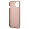 Guess GUHCP14MPSASBPI iPhone 14 Plus / 15 Plus 6.7" różowy/pink Saffiano Strap