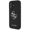Etui Guess Grained Big 4G Logo Small     Classic Logo do iPhone 16 czarny