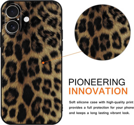 Etui Pnakqil iPhone 17 Pro, Lampart