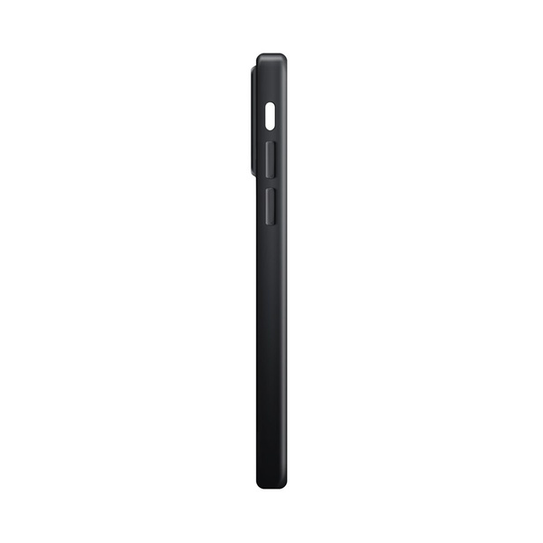 XQISIT NP SILICONE CASE ANTI BAC MAGSAFE, RECYCLED FOR IPHONE 15 PLUS BLACK