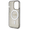 Guess GUHMP14XHCMCGK iPhone 14 Pro Max6.7" czarny/black hardcase Glitter Gold MagSafe