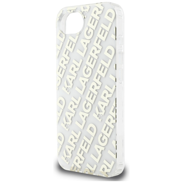 Etui Karl Lagerfeld IML Repeat Logo do   iPhone 16e złoty