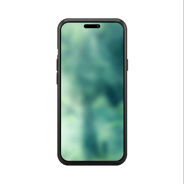 XQISIT NP SILICONE CASE ANTI BAC, RECYCLED FOR IPHONE 15 PRO MAX BLACK