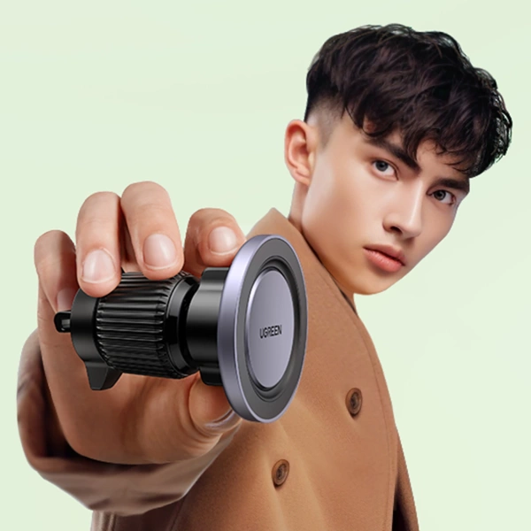 Ugreen LP428 Magnetic Car Phone Holder for Air Vent - Black