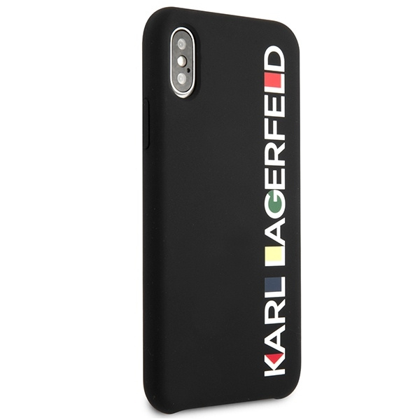 KARL LAGERFELD KLHCPXBHWHBK IPHONE X/XS HARDCASE CZARNY/BLACK GLOSSY BAUHAUS