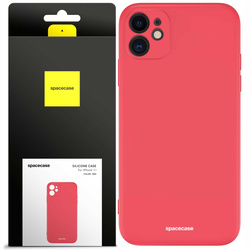 Spacecase Etui Silicone Case iPhone 11 red
