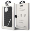 Etui Karl Lagerfeld 3D Rubber Multi Logo na iPhone 15 - czarne