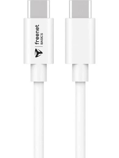 Freenet Basics Cable USB-C to USB-C 1.5m White