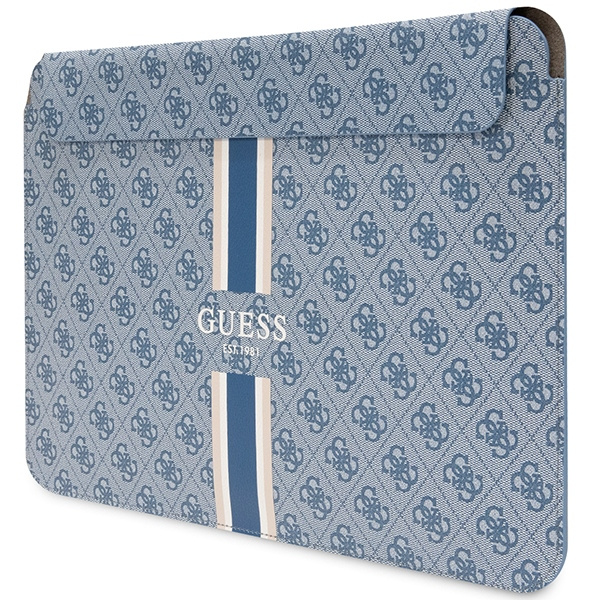 Guess Sleeve GUCS14P4RPSB 14" niebieski/blue 4G Printed Stripes