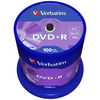 Płyta DVD+R Verbatim 4.7GB 16X 100szt    srebrny 43551