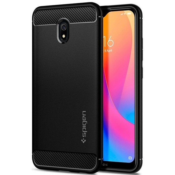 SPIGEN RUGGED ARMOR XIAOMI REDMI 8A CZARNY