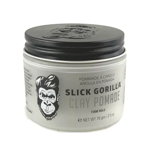 Slick Gorilla Clay Pomade – 2,5 uncji dla mocnego utrwalenia i naturalnego wykończenia