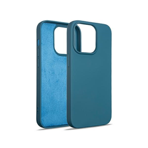 Beline Etui Silicone iPhone 15 Pro 6,1" niebieski/blue