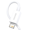 BASEUS SUPERIOR CABLE USB - LIGHTNING 2,4A 1 M WHITE (CALYS-A02)