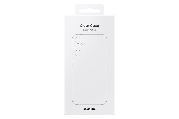 ETUI SAMSUNG A34 EF-QA346CTEGWW PRZEZROCZYSTY/TRANSPARENT SOFT
