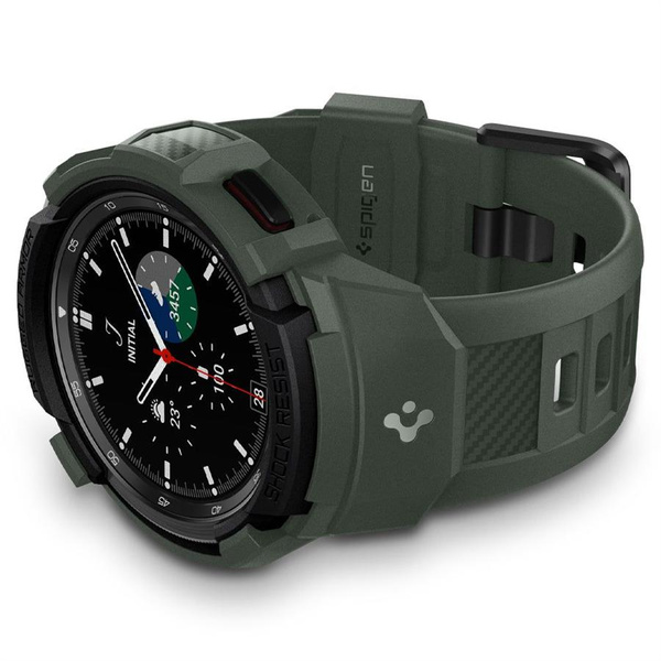 SPIGEN RUGGED ARMOR ”PRO” GALAXY WATCH 4 CLASSIC 46 MM MILITARY GREEN