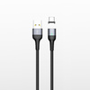 USAMS Kabel magnetyczny U28 microUSB3A Fast Charge 1m pleciony stalowy/tarnish SJ328USB01 (US-SJ328)